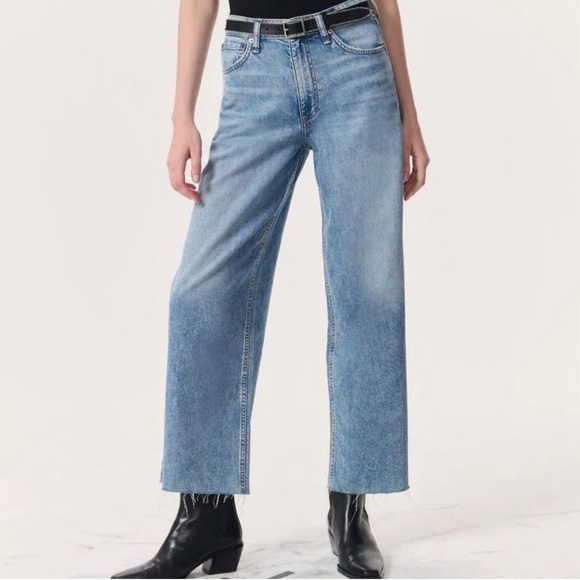 rag & bone Denim - rag & bone
Sofie High-Rise Wide-Leg Cropped Jeans 30